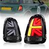 Archaic LED Luci posteriori compatibili con Mini Cooper & Coopers Hatchback R56 R57 R58 R59 2007-2013,Fari Posteriori con sequenziali