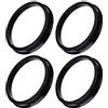 Carkio Anelli di centraggio per mozzo ruota da 67,1 a 56,6, OD: 67,1 mm, diametro interno: 56,6 mm, accessori per auto, mozzi ruota da 56,6 a 67,1, 4 pezzi