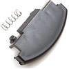 PROMOLINK Kit di riparazione per coperchio del bracciolo con clip di chiusura nero compatibile con VW Golf Passat Bora Polo Jetta Ibiza Fabia Octavia A4 B5 3B0868445 con molla