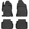 IMJ-Global Tappetini Auto Gomma ProLine 3D su Misura Compatibili con Subaru XV II 2018-2023, Set Completo di Tappeti Auto TPE per Migliorare Look e Sportività, Tappetino Premium in TPE Durevole