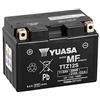Yuasa Batteria moto Yuasa TTZ12S AGM - Senza manutenzione - 12 V 11 Ah - Dimensioni: 150 x 87 x 110 mm compatibile con HONDA Forza 250 250 2001