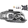 Johns, Faro Xenon anteriore adatto per Audi A3 8P 05/2003-07/2008 D2S H7 destro + fendinebbia + lampadina