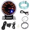 Akozon Turbocompressore 2.5 pollici 60mm 3.0 Bar LED Modifica auto Turbo Boost Indicatore metro Indicatore DC12V