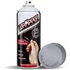 4R Quattroerre.it 16432 Wrapper Spray Argento Opaco | Vernice Removibile per Carrozzeria | Pellicola Spray Protettiva UV e Anti-Graffio | Wrapping Liquido Made in Italy