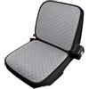 ZHANGWENLING Coprisedili Coprisedile Universale Caldo E Corto In Peluche Per Escavatore Carrello Elevatore Veicolo Di Ingegneria Veicolo Agricolo Coprisedili auto(Style A - Grey)
