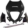 R-Tech PLASTICA RICAMBIO FARO ANTERIORE C/PROTEZIONE PIASTRA NERO BETA RR 20-..