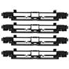 KIMISS Copertura Portapacchi Auto - Set di 4 per H MK5 e Zafira B MK2