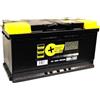 LUBEX LONGLIFE-Batteria per auto 100Ah Dx 800A pronta all'uso Massima qualità e durata