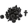 A ABSOPRO Auto 6mm Rivetto Fissaggio Paraurti Clip Fermo Pressione Clip (Set di 20)