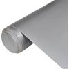vidaXL Pellicole per Auto 2pz Argento Opaco 100x150cm + 50x150cm