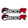 sdDJmds Per Bmw F800R F800 R 2 Pezzi 150 Mm Adesivi Per Carenatura Superiore Moto Decorazione Colorata