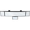 Zunetsutock Specchietto retrovisore per auto, 46 cm, estensione grandangolare, antiriflesso, ricambio per specchietto retrovisore, per interni, barca, automobile per bambini, veicoli marini
