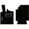 QUEMAR Tappetini Auto compatibili con Smart Fortwo W451 2007-2014 / Kit Tappeti in Moquette e Gomma su Misura (Set 2 Anteriori) / Ricami e Colori Personalizzati (1 Ricamo, Bordo Antracite)