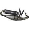 LEOVINCE Pot Scoot TT Black pour MBK 50 Nitro 2T-Yamaha 50 AEROX 2T (Ref 4054B)