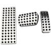 NEGRO Pedale acceleratore e pedale freno for auto, adatto for Mercedes, Benz AB GLA CLA GLB Classe W177 W247 X257 C118 X247 2019 2020 copertura della pedaliera