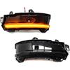 CARALL LN3952 Kit Freccia Led Specchietto Retrovisore Dinamico Sequenziale Compatibile Con Land Rover Discovery Sport Range Rover Evoque Lente Fume Arancione