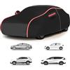 Generic Telo Copriauto per Peugeot 107 (343 x 163 x 147cm),Telo copriauto in tessuto Oxford per tutte le stagioni, impermeabile, antipolvere, anti UV, antigraffio
