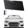 SHAOHAO Compatibile con Audi A4 B9 2020 2021 2022 2023 2024 parasole auto protezione solare parabrezza pieghevole protezione UV parasole tessuto antipiega Audi A4 B9 Accessori