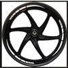 Generico Set Completo Adesivi Strisce Cerchi Ruote KIT ADESIVI RUOTE MOTO BRAND COLORI PERSONALIZZABILI STRISCE COD40 RUOTE DA 17'' POLLICI