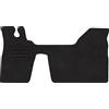 Motohobby Tappetini per Renault Master II, colore nero, 1 pezzo | Tappetini per auto su misura, antiscivolo, protezione dallo sporco, per tutti i giorni, Lux Velour