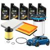 Somer Car KIT TAGLIANDO COMPATIBILE CON FIAT 500X 1.6 MULTIJET 120CV EURO 6 OLIO 0W30 5LT