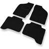 Mossa Tappetini adatti per Mitsubishi L200 III Pick-Up 2001-2006 4pz nero S