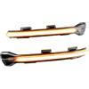 Malcayang Indicatori di direzione dinamici a LED nello specchietto retrovisore per Golf MK7 7 7.5 GTI R GTD Rline Touran 2013-2020