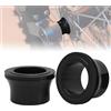 Runfarr 2 Pezzi Distanziali Mozzo per Sur-Ron Light Bee S/X-Nero | Ruota Anteriore Moto,Distanziali Mozzo Ruota in Alluminio CNC