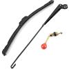 Aramox Spazzola Tergicristallo, Tergicristallo Manuale Manuale UTV, Kit Tergicristallo Universale UTV 450mm 400mm