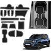 BIBIBO Tappetini in gomma antiscivolo compatibili con Jeep Renegade Facelift 2019 - 2025, tappetini in gomma per auto, tappetini antiscivolo, tappetini antiscivolo (bianco)
