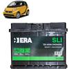 Generico Batteria 60Ah per Smart 451 1.0 benzina 2007-2015