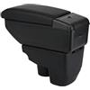 ZENVI Compatible with Toyota Yaris Braccioli Elegant 2021-2024 | Può essere come supporto gomiti,Braccioli,Console Centrale Organizer Immagazzinaggio Scatola,Doppio Spazio