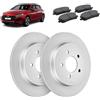 OP Kit dischi 262mm e pastiglie freno posteriori compatibile con Hyundai I20 III 2020+