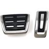 UTONGMU copri pedali auto Per Audi A1 A3 8V Q2 Q3 Arteon RHD Auto Acceleratore Carburante Gas Freno Poggiapiedi Pedale Pad Piastra Di Copertura(Automatic 2pcs)
