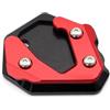 UTMGNY Estensione Cuscino Moto Per QJMOTO QJ SRT800 SRT 800X SRT750 Moto Cavalletto Cavalletto Laterale Estensione Pad Allargare Lato Del Piede Piastra Di Supporto