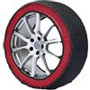 Generico Set Calze da neve OMOLOGATE EN 16662-1 Catene Auto Per Ruota 195 65 R16