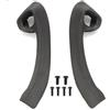 LZHOZSA Coprimaniglia interna for portiera BMW Z3 nera, modello 1996-2002, coppia di maniglie for(1 pair)