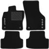 Dp carpet Tappetini compatibili per Golf serie 7 e 8 dal 2012 con logo ricamato e battitacco (2 ricami)