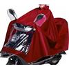 Mediawave Store Mantellina impermeabile unisex scooter moto catarifrangente universale. MEDIA WAVE store ® (Rosso)