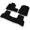 Mossa - Tappetini auto adatti per Honda CR-V III SUV (2007-2012) 3 pz. nero