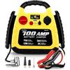 TANIASHOP Avviatore di Emergenza 4 in 1 con Compressore 700A 12V - Jump Starter Auto Moto, Power Bank 10000mAh, Gonfiatore 260 PSI, Uscita DC, Luce LED, Booster Avviamento Portatile per Viaggi ed Emergenze