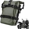 ycezw Borsa per moto, Borsa per attrezzi per paraurti moto,Pacchetto bagagli per borsa per telaio Crash Bar - Borse laterali da viaggio impermeabili Borse laterali per motore per bottiglie