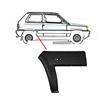 RAS RICAMBI AUTO STORE Modanatura parafango posteriore destra, compatibile con FIAT PANDA dal 01/1986 al 07/2003