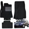 W-Parts SERIE 4 TAPPETI - TAPPETINI IN MOQUETTE NERI PER CLASSE B W246 dal 2011 al 2018