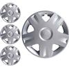 W-Parts SERIE 4 BORCHIE - 4 COPRICERCHI COPPE RUOTA 14 PER RENAULT CLIO - SCENIC