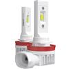DISCORAMA® KIT LAMPADE LED SIRIUS H11 12V 6000K SERIE OELED COPPIA FARI AUTO LUCE BIANCA