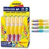 Aurora Store.it 12 CORRETTORI A PENNA CONTENUTO 7ML CON PUNTA IN METALLO MONIKIDS FUSTO COLORATO