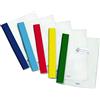 Aurora Store 10x COPRI QUADERNI Maxi PPL A4 Trasparenti con Banda Colorata ed Etichetta Extra resistente DORSO RINFORZATO COPERTINE QUADERNONI Trasparente Favorit Coprimaxi