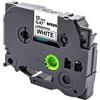 Acmerota Nastro per etichette sostitutivo per Brother TZe-231 12 mm * 8 mm nero su bianco per Brother P-Touch PT-H101C H100LB H100R H105 H107 H110 D600 D400 D210VP E100 P300BT Cube 1000 1010, 1 pz