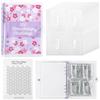 ShinherYee Budget Planner Tedesco, Challengers Salvadanaio per soldi, 100 Envelope Saving Challenge, A5 Binder Budget Planner, Salvadanaio per Sfida per Soldi Sfida (viola)